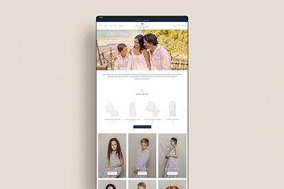 Homepage Redesign for Petite Plume design shopify shopify design web design