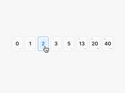 Planning Poker Extension for Aha! Develop cards customization customize develop developer engineering estimation illustration planning playing cards points poker product management project management ui user experience user interface ux