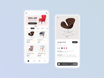 Furniture Selling App Design 2021 2021 trends app app design buy clean ui design ecommece furniture furniture app furniture app design minimal mobile mobile app product product design store trendy ui ux