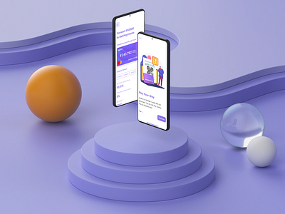 Payment App UI Design - One Card adobe xd appuidesign branding design hire me illustration logo ui uidesign vector