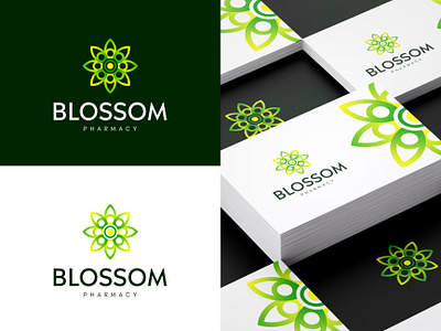 BLOSSOM branding design graphic design icon illustration logo typography vector