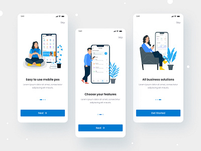 Salespro- Onboarding UI Design app ui app uiux branding interface inventory mobile app mobile app design mobile ui onboarding onboarding app onboarding screen onboarding ui pos mobile app product design salespro user experience user interface ux ui design