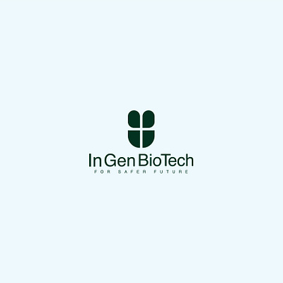 Logo Design and Branding for Health Care Company (InGenBiotech) branding graphic design logo