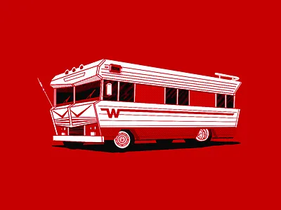 Winnebago digital illustration graphic design illustration