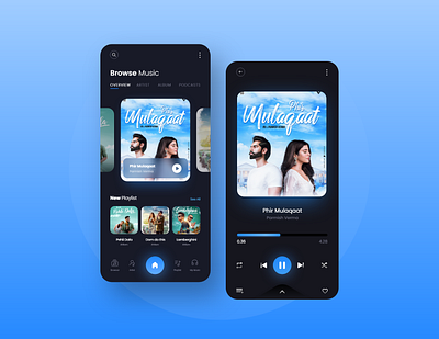 Music Player App Design artist minimal music music app music player music player app player playlist song ui ui ux