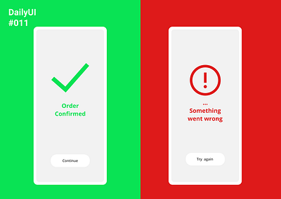 Flash Message 011 dailyui design flashmessage ui ux