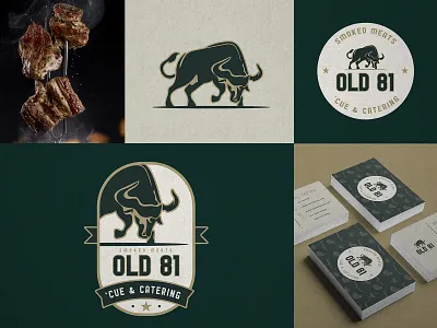 Old 81 | Vintage Logo animal logo badge logo bbq bbq logo bull logo business logo food logo illustration logo logo design logo designer restaurant logo vintage designer vintage logo