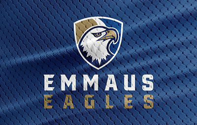 Emmaus Eagles college design eagle iowa logo sports