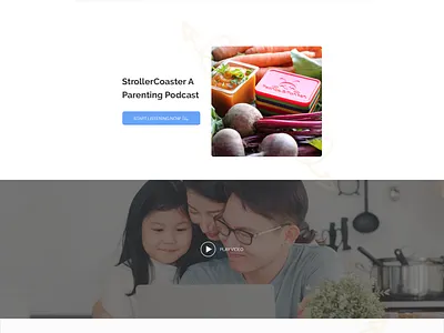 Product for Parents- for their fridge! babyproduct clean minimalist modern retail simple web page