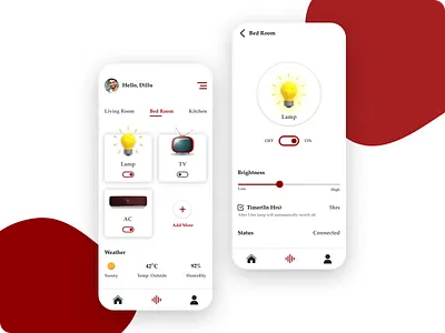 Home Monitoring Dashboard. Challenge#21 3d animation branding dailyui design graphic design illustration logo motion graphics ui