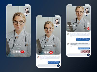 Health Care App consultation conversation doctor doctor appoinment doctor consultation doctor patient conversation health healthcare healthproblem hospital medical message online online consultation patient patient video call prescription video call video call and message videocall appointment