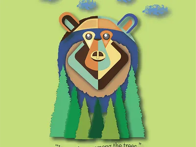 Wilderness design illustration vector
