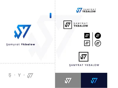 ŞY concept logo branding logo