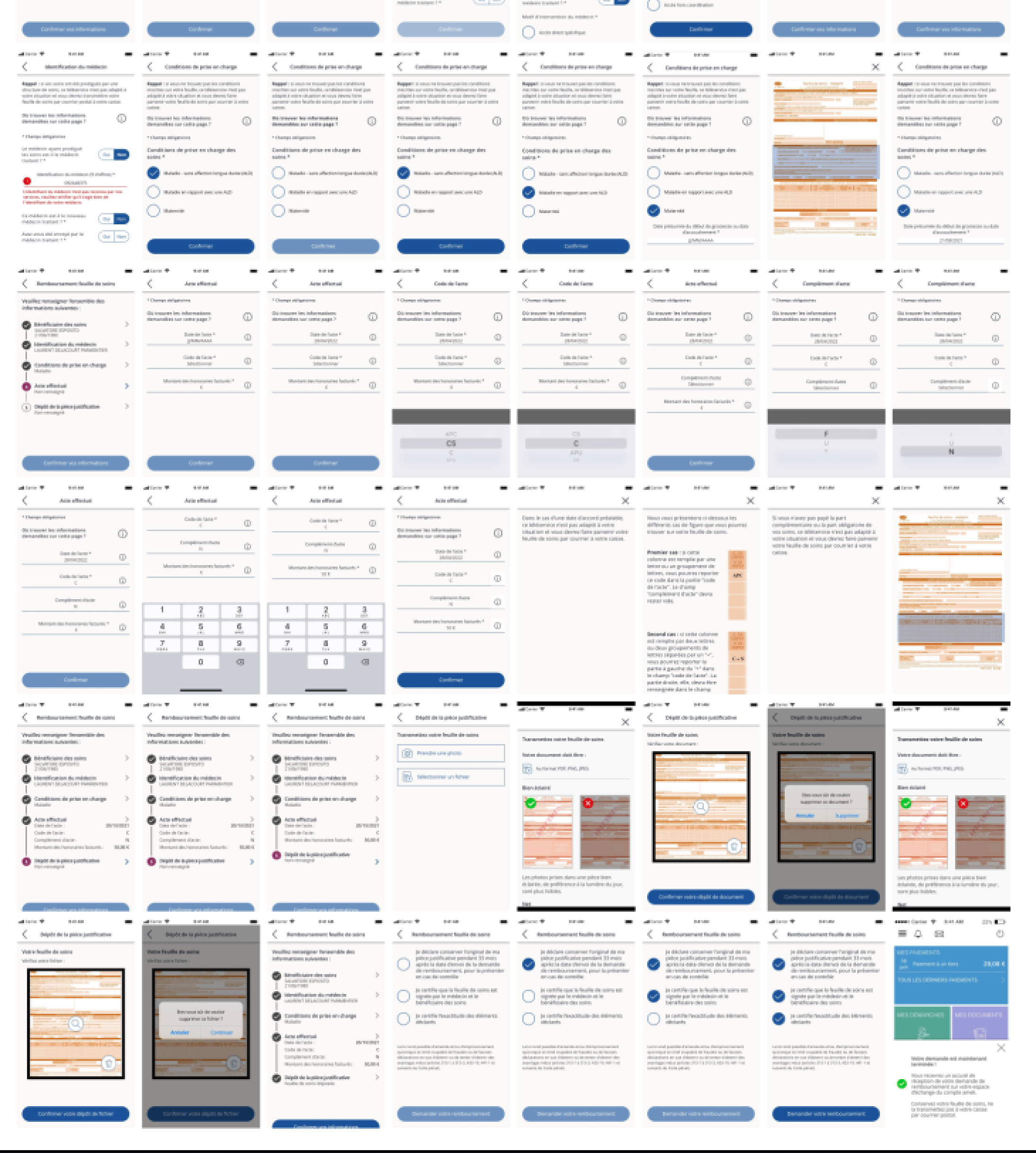 Example of UX/UI Designer Mobile, Desktop, Software