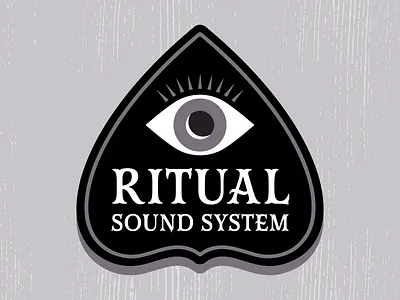 Ritual Sound System Logo graphic design logo logo design