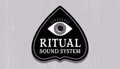 Ritual Sound System Logo graphic design logo logo design