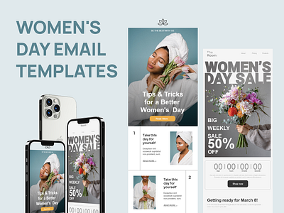 Women's Day Email Templates design email email builder email campaign email design email marketing email newsletter email templates html email marketing newsletter stripo rmail womens day email