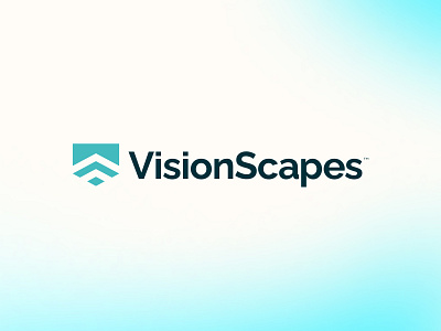 Sleek and Modern Logo Design for Vision Scapes abstract brandidentity branding design digitalbranding flatdesign graphic design illustration logo logo design logos logotype minimalist design modernlogo simplelogo tech techbranding typography visual identity