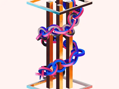 Construction 13 3d artwork design graphi illustration