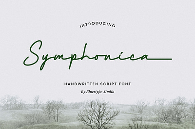 Symphonica Fonts branding calligraphy font casual font elegant font font font design fonts free font graphic design handwriting font logotype script font signature font trendy font type typography vintage font