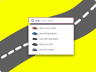 Car Search. Challenge#22 3d animation branding dailyui design graphic design illustration logo motion graphics ui
