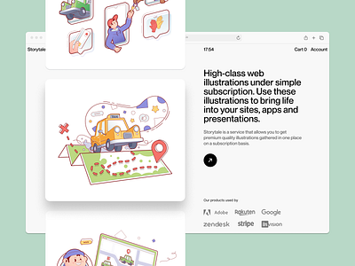 Delivery Man illustrations 🚖 application craftwork delivery design illustration isometric landing services ui vector web website