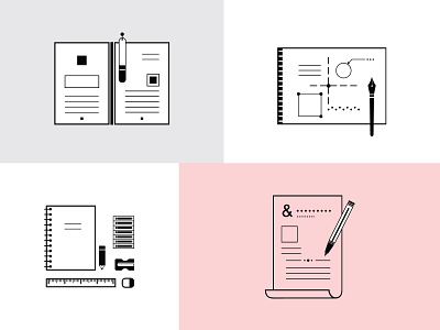 Icons design icon line vector