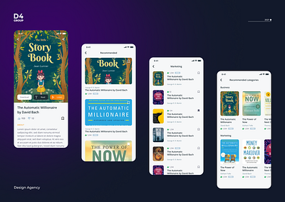 E-Book App design illustration logo mobile app mobile ui ui design uidesign ux design uxdesign uxui