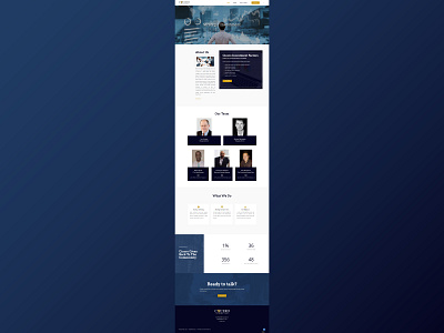 Cicero Investment Group Website ui ux web design web development website design