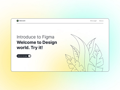 Main page branding crypto cryptocurrency design figma illustration logo ui uiux vector