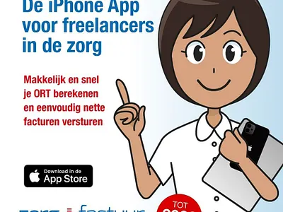 Zorgfactuur Instagram campaign branding graphic design