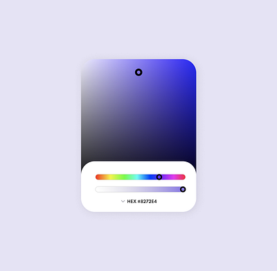 Daily UI 060 - Color Picker color picker daily ui dailyui dailyui060 ui ui design