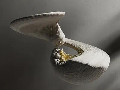 SHELL #3 3d branding c4d crislabno design illustration redshift render