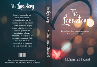 Book Cover- "THE LOVE STORY" book book cover book cover design design graphic design illustration photoshop