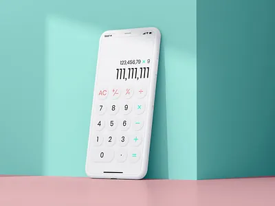 Calculator UI Design 004 app calculator ui dailyui design figma graphic design interface ui ux