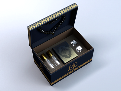 Dar Chrif - Packaging 3d arab arabic box branding dar chrif design graphic design j.tito gouveia jtitogouveia logo luxury luxury brand marrocos morocco package packaging portugal portuguese design