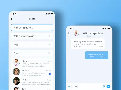 Direct Messaging #DailyUI #013 daily 100 challenge design direct messaging figma mobile app design