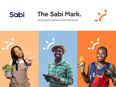 Sabi Brand Identity - Mark Exploration africa african woman animation assets branding business design farmer graphic design icon illustration logo motion graphics orange tailor trader trading ui vector
