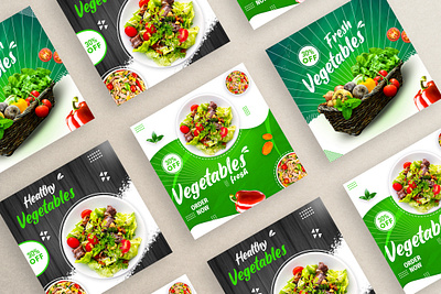 Vegetables food social media banner ads design advertisment banner ads branding design burgur banner cover design design facebook post design flyer food illustration instagram banner leaflet logo pin design pinterest pizza banner prospectus social banner vector banner vegetalbes