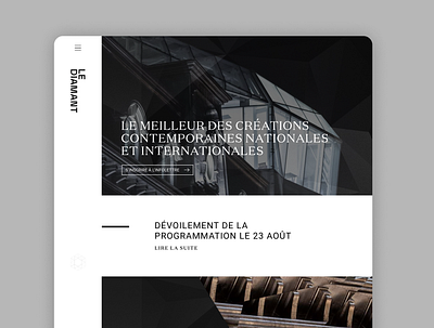 Diamant design quebec sigmund ui website