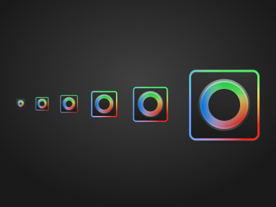 Colorant Icon app color ele elementary elementary os graphic design icon logo palette