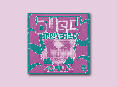 Dusty Springfield Single Cover 60s album cover collage cover creative design dusty springfield graphic design music photography pop culture record retro type design typography vintage vinyl