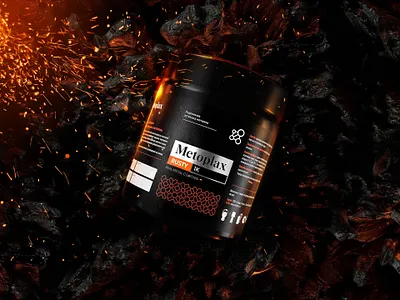 Metoplax — rusty jar promo render 3d blender design modeling render