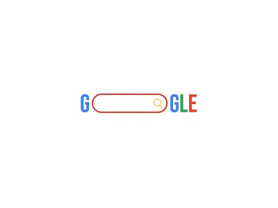 Google Minimal Search Logo bebas neue branding clean design google logo logo type min minimal search