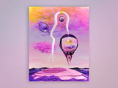 "Isolation" 3d illustration