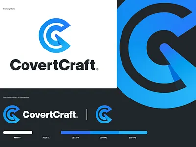 CovertCraft brand branding design identity illustration logo typography ui vector web website