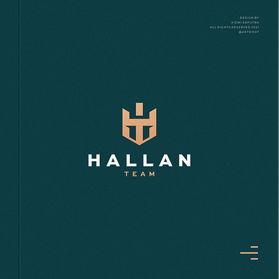 Hallan Team branding character design ht icon illustration letter lettermak logo logotype monogram symbol vector