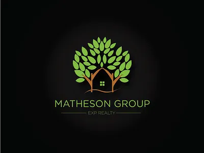 MATHESON GROUP arifin branding design graphic design houselogo illustration logo matheson matheson group minimalist real estate tanvir