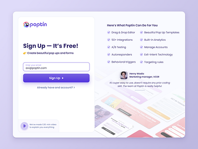 Sign up form form sign in sign up ui ux wordpress