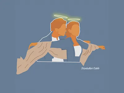 Titanic Art Deco design illustration inspiration iraq logo muntadher saleh vector